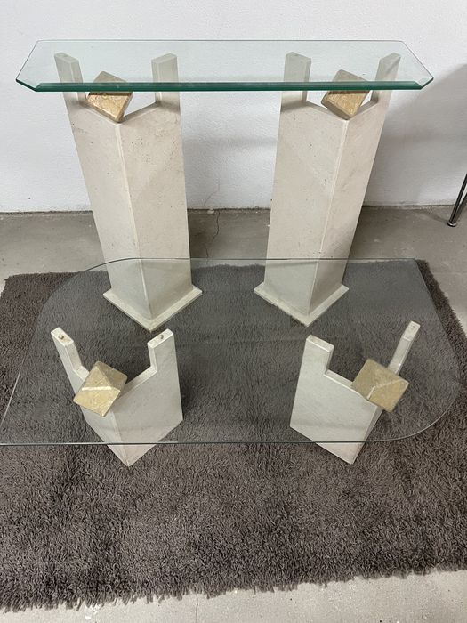 Mesa de sala em mármore