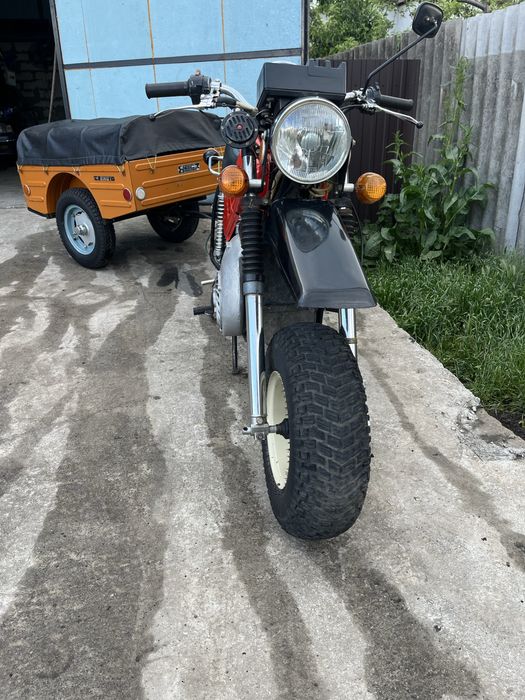 Мотоцикл Тула с прицепом