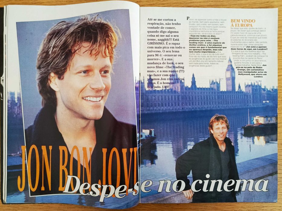 Revista Super POP nº 12 de fevereiro 1996 - Bon Jovi