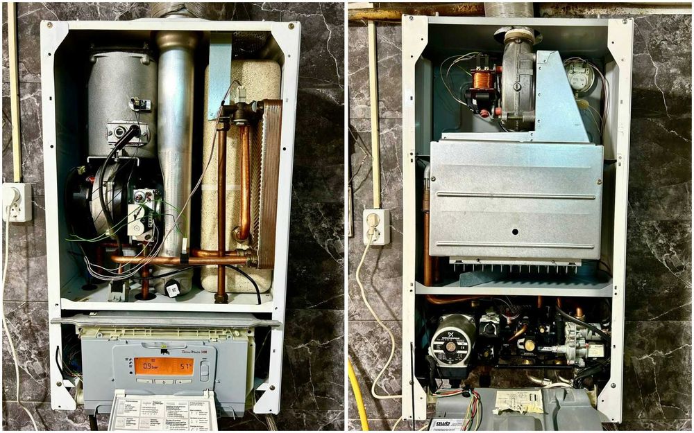 Газовый КОТЕЛ Vaillant T6-T9 Atmo Turbo Eco TEC Buderus AWB Б\у ЕВРОПА