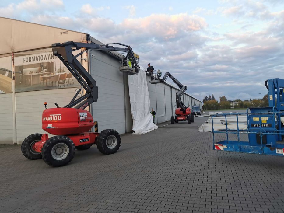 Wynajem Manitou MRT ładowarka teleskopowa, dźwig, minikoparka, zwyżka