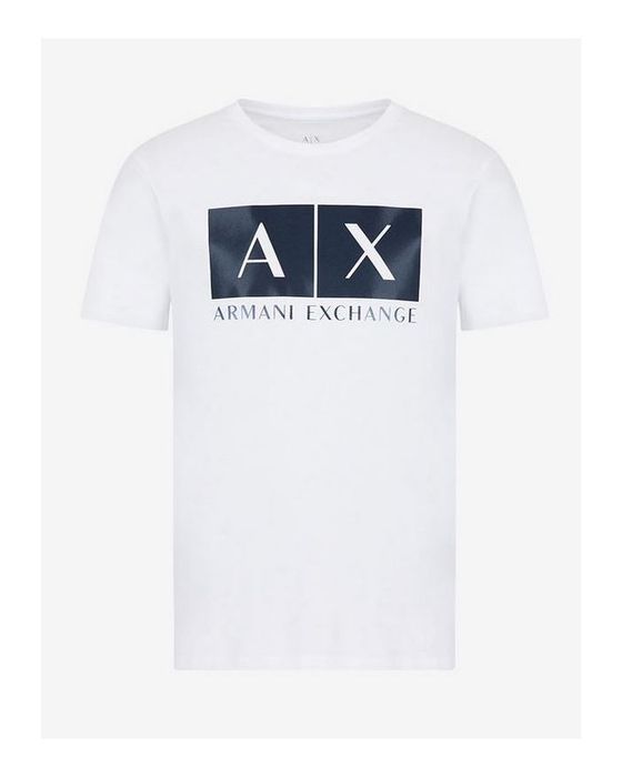 T-shirt z bawełny Armani Exchange M