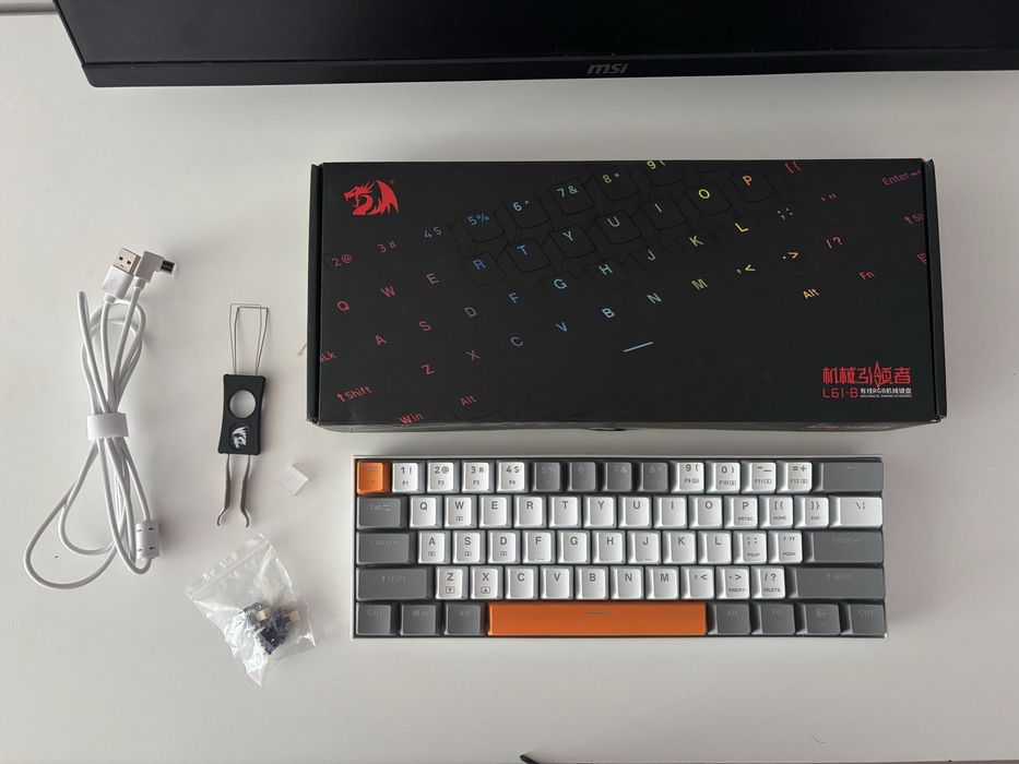 Клавіатура Redragon L61-B RGB 60%