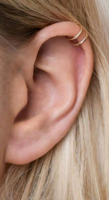 Kolczyki nausznice kółka nowe