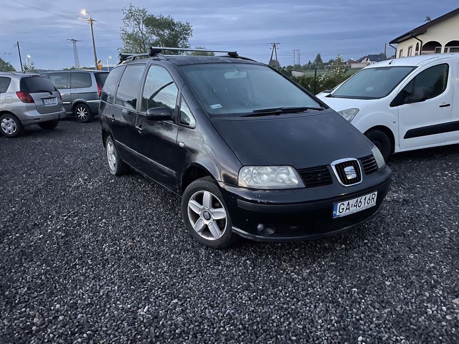 Seat Alhambra 1.9 tdi klima Hak Alu 7 os 2004r /Zamiana