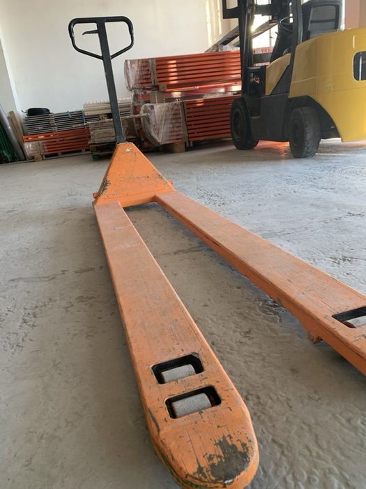 Гідравлічна рокла БУ, рохля, візок б/в тележка/ вила 2000 мм/ 2 т