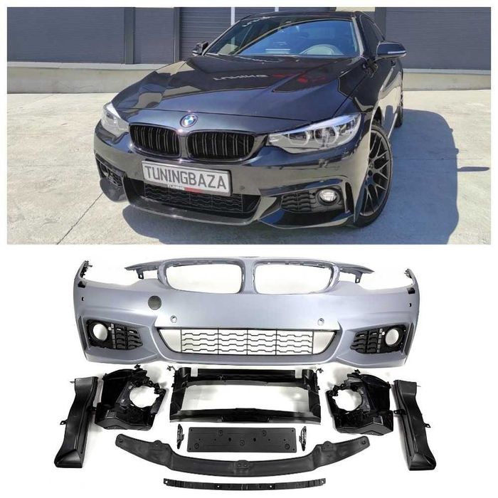 Бампер передній BMW 4 F32 F33 F36 стиль M-Пакет