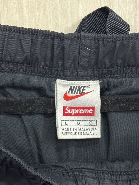 Оригінальні утеплені штани Supreme x Nike розмір L