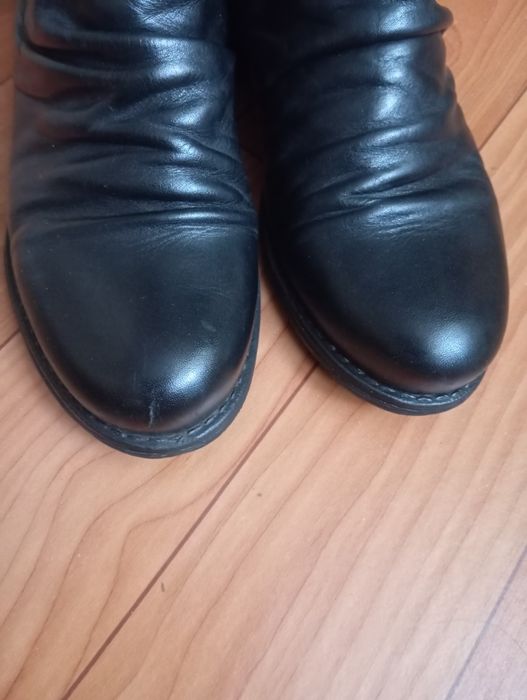 Ботинки демисезонные кожаные