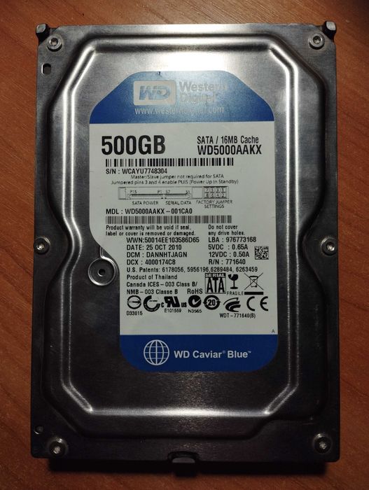 Игровой жесткий диск HDD 3.5 500GB + 114 игр(PS1, PS2, PS3, Sega, Dendy) возможен обмен на SSD или внешний карман