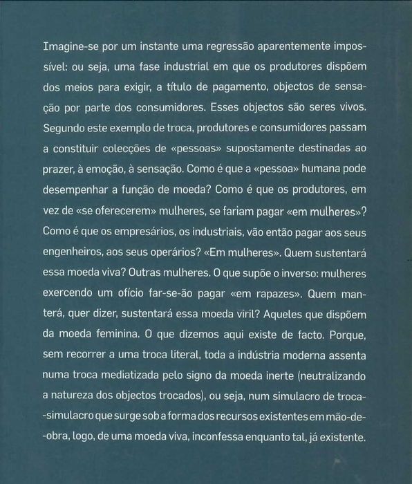 PIERRE KLOSSOWSKI «A Moeda Viva»