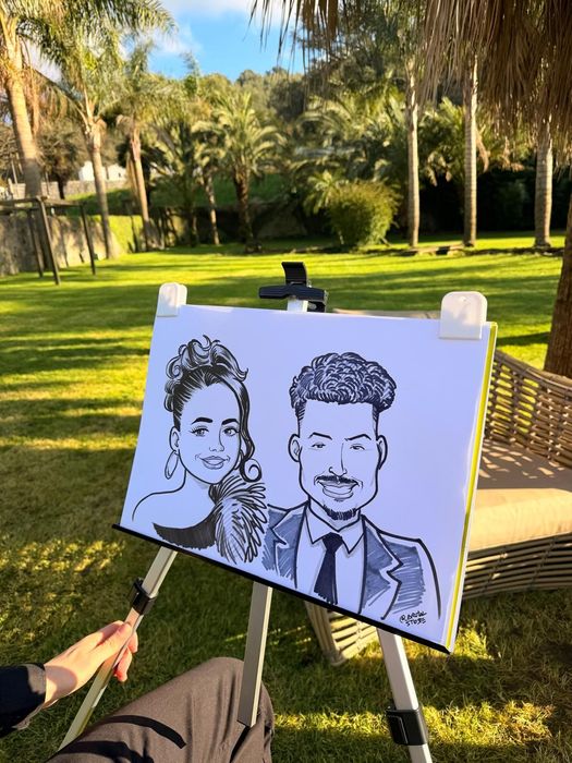 Eventos caricaturas ao vivo