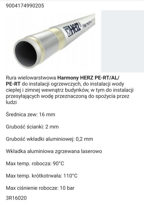 Rura Herz Harmony 16x2