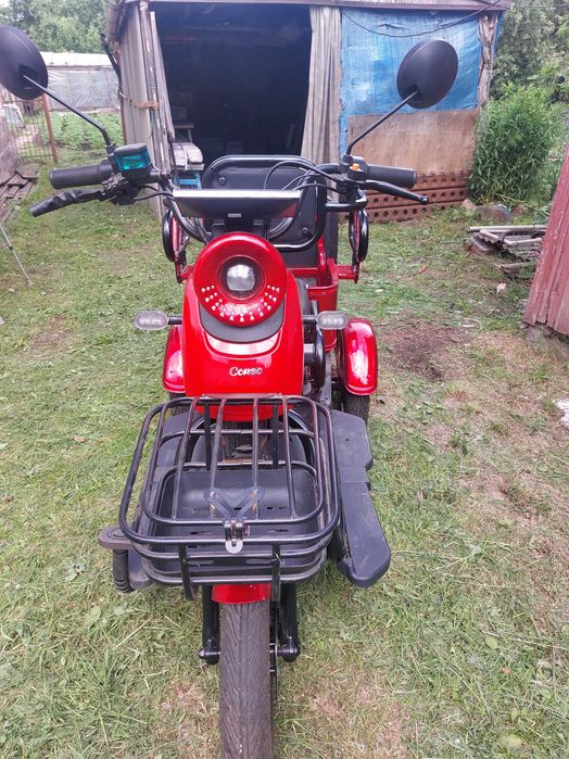 Трицикл електричний 72 v 1200 Вт