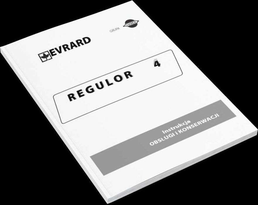Instrukcja obsługi EVRARD Hardi Regulor 4