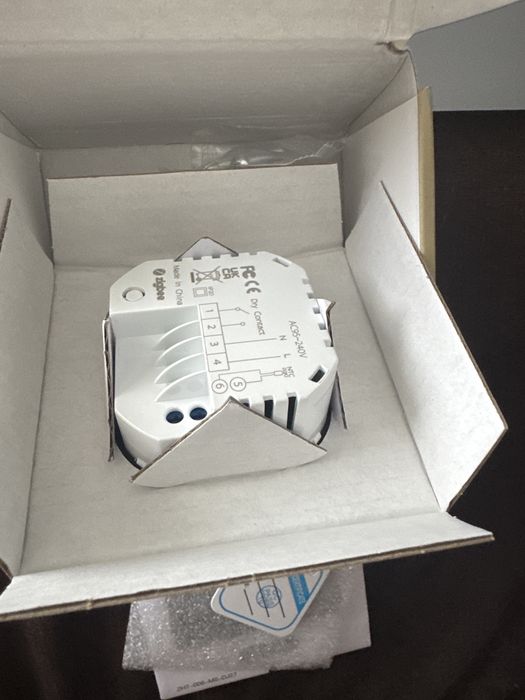 Termostato ZIGBEE com controlo de voz MOES