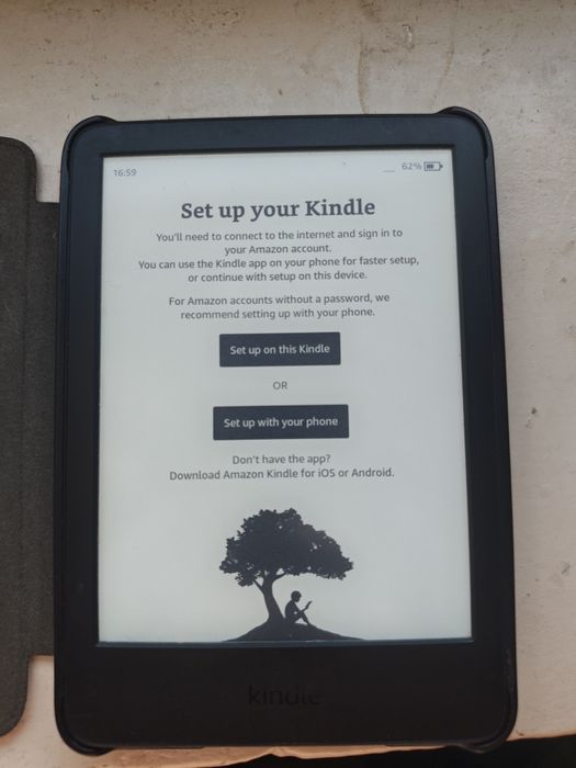 Czytnik Amazon Kindle 11 (2022) 16 GB bez reklam + etui, stan bardzo dobry