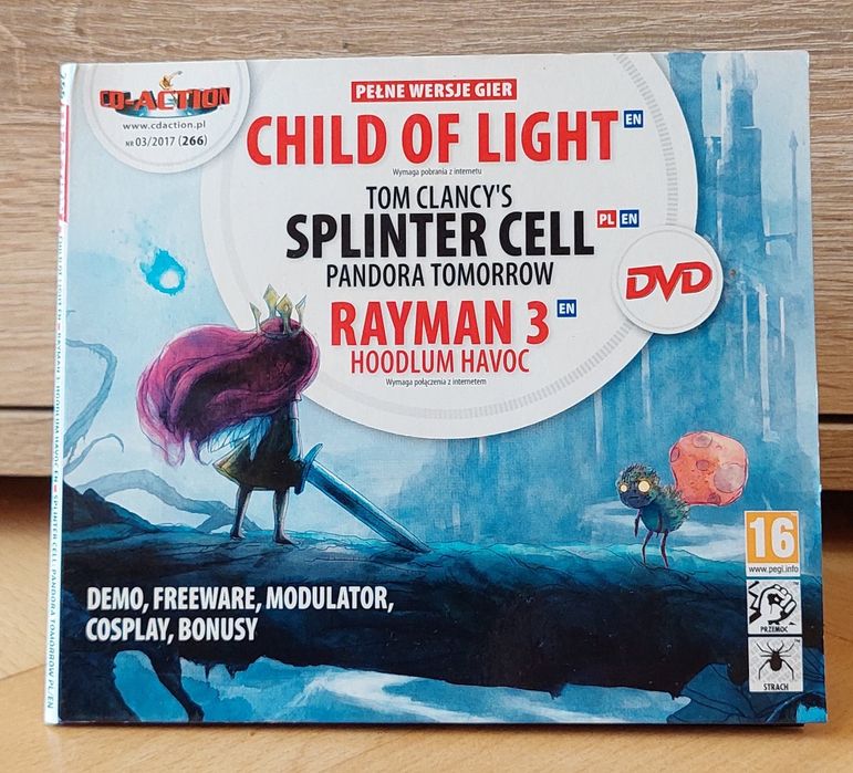 Tom Clancy's Pandora Tomorrow PL / Child Of Light / Rayman 3 *PC*