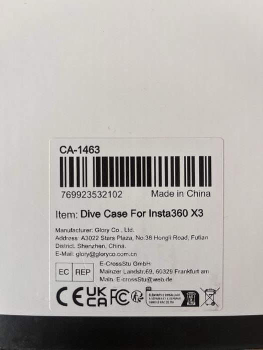 Obudowa Insta 360 X3