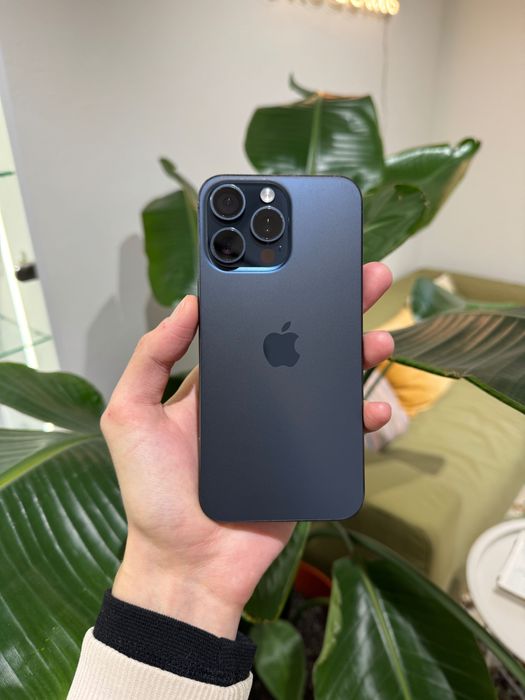 iPhone 15 Pro Max 256 Gb Blue Titanium•Neverlock•АКБ 100%•Гарантія