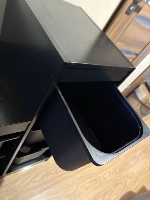 TROFAST Regał z pojemnikami czarny IKEA