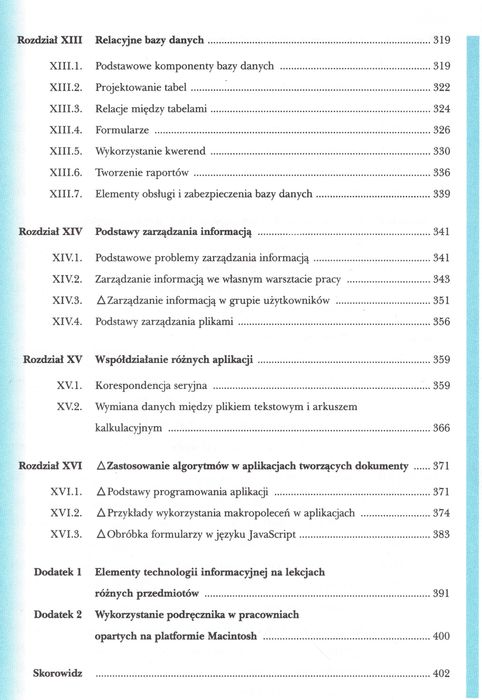 Technologia informacyjna, informatyka