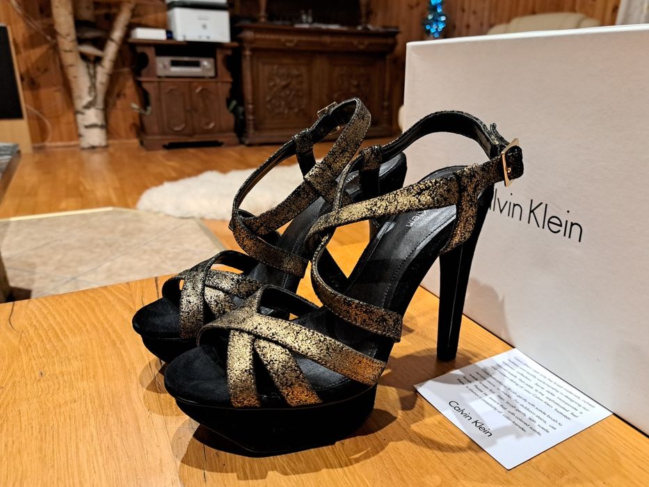 Calvin Klein szpilki buty studniówka 39