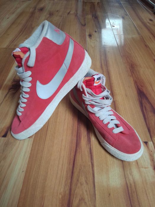 Nike blazer róż 42,5 skóra