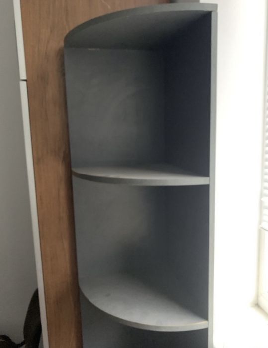 Полка стелаж угловая