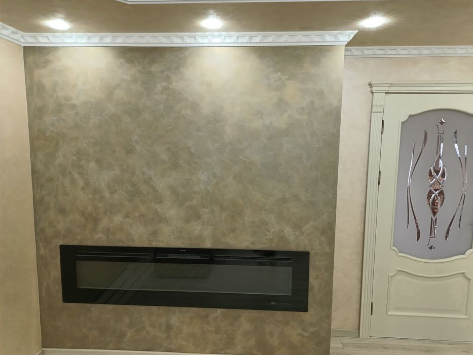 Декоративна штукатурка усі види, підготовка, гіпсокартон.