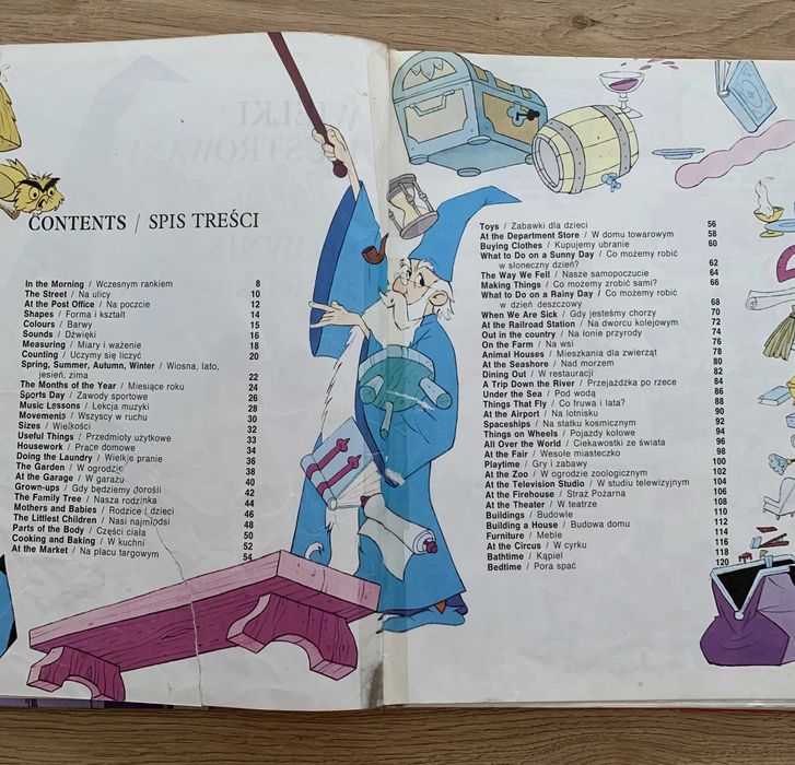 Wielki Ilustrowany Słownik Angielsko-Polski - Walt Disney