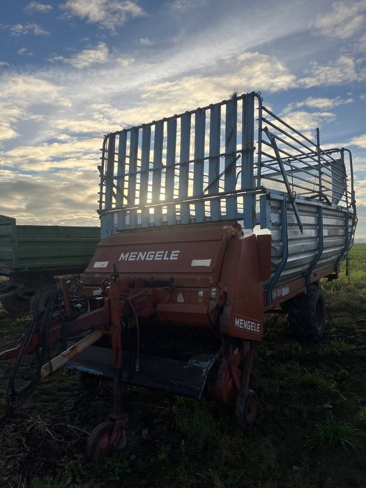 Przyczepa samozbierająca Mengele + kosiarka rotacyjna GRATIS! Sprawna!