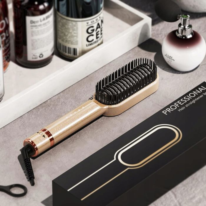 Prostownica do włosów , szczotka do stylizacji