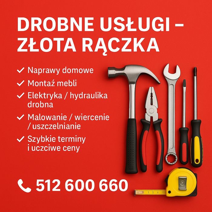 Złota Rączka pomoc w awaryjnych sytuacjach
