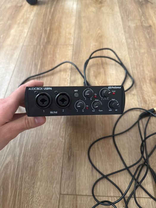 Audio Box PreSonus zestaw Karta Micro Słuchawki