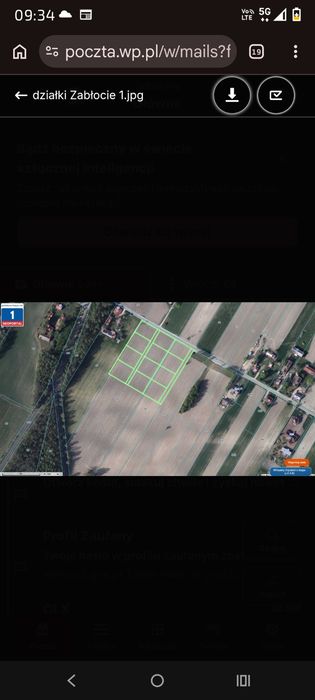 Sprzedam działkę budowlana Swory - Widok 2