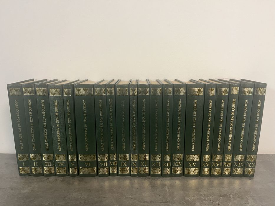 Obras completas de Eça de Queiroz. [20 vols. Círculo de Leitores]