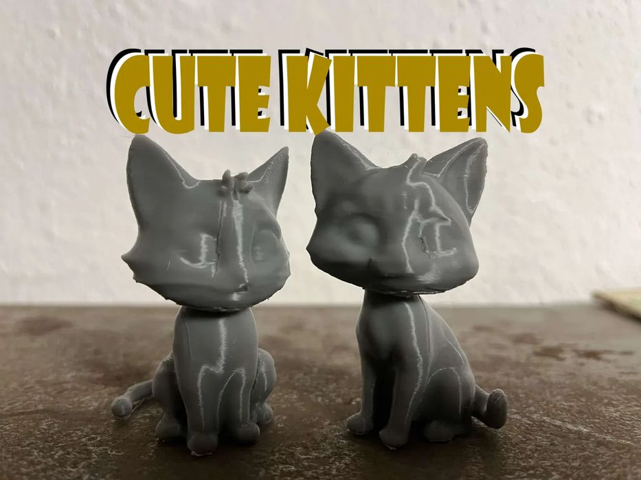 Cute and Playful Kittens for Decoration