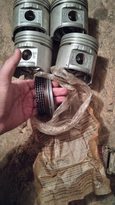 Продам поршня с кольцами Волга
