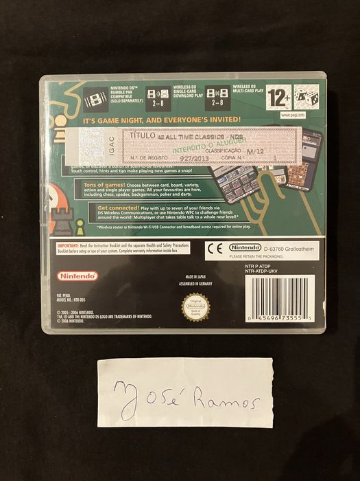 Jogo para Nintendo DS