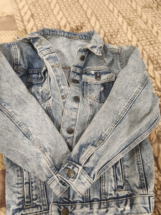 Детский джынсовый пиджак
