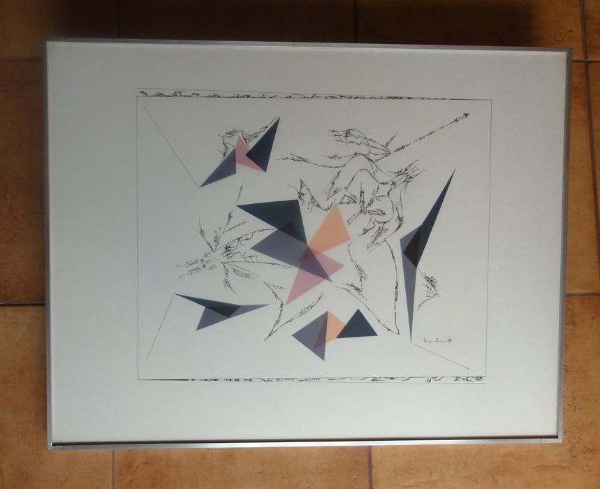 Quadro original Veiga Luís 1978