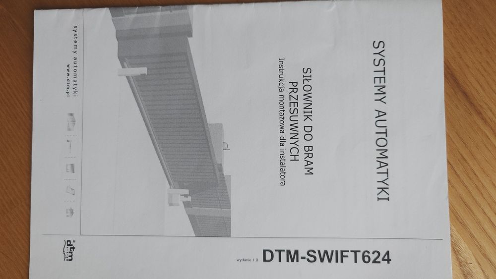 Napęd bramy przesuwnej Dtm swift 624