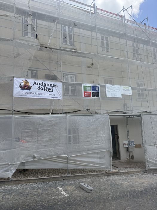 Aluguer de andaimes - Tradicional e Europeu certificado