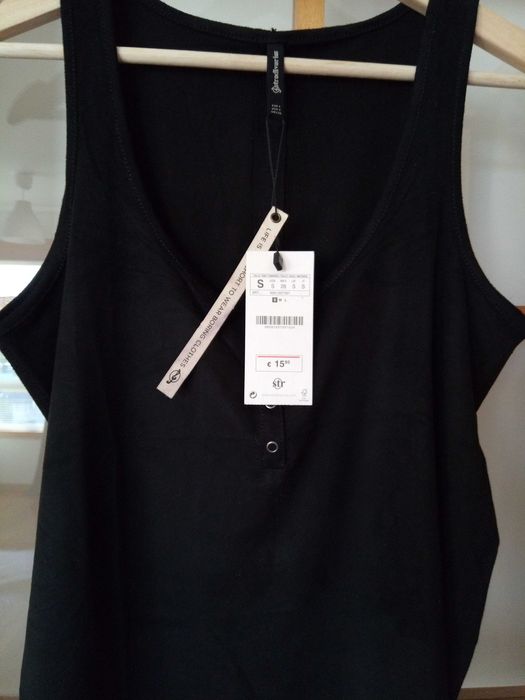 top de alças Stradivarius - Novo