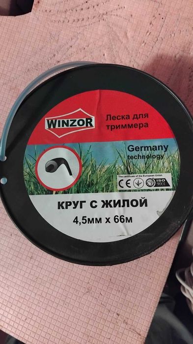 Леска косильная круг d4,5 мм 3 LB с кордом