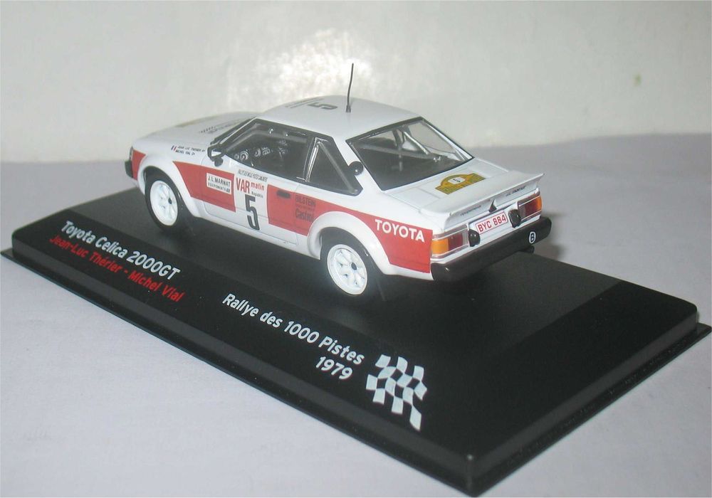 Toyota Celica 2000GT-Vencedor Rally 1000 Pistes 1979- Jean-Luc Thérier