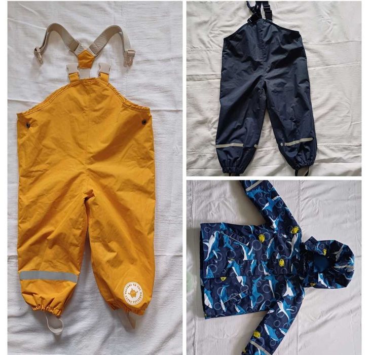 Утеплений півкомбінезон, куртка Tchibo р. 86/92 (Німеччина)