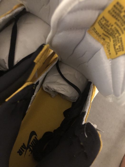 Jordan 1 retro high OG yellow orche