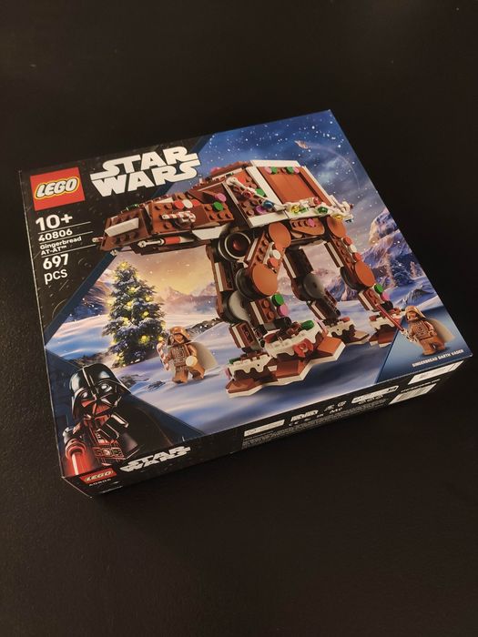 NOWE LEGO 40806 Piernikowa maszyna krocząca AT-AT STAN IDEALNY OPIS